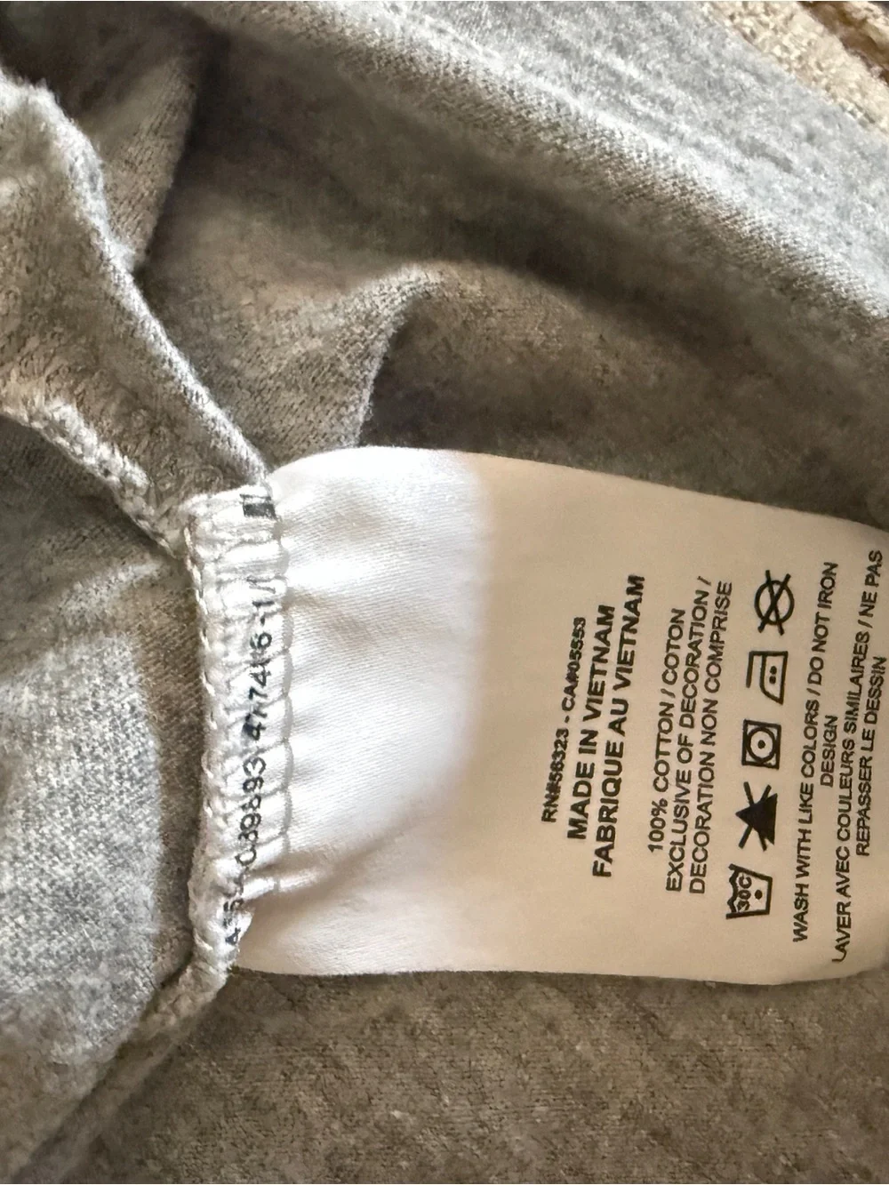 Nike Gray Crewneck Sweatshirt with White Embroidered Swoosh
